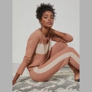 Anthropologie Colorblock Lounge Set